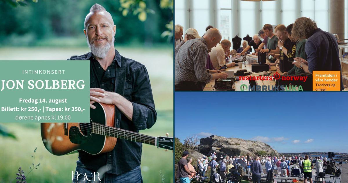 Bilder fra arrangementene neste helg på Tjøme